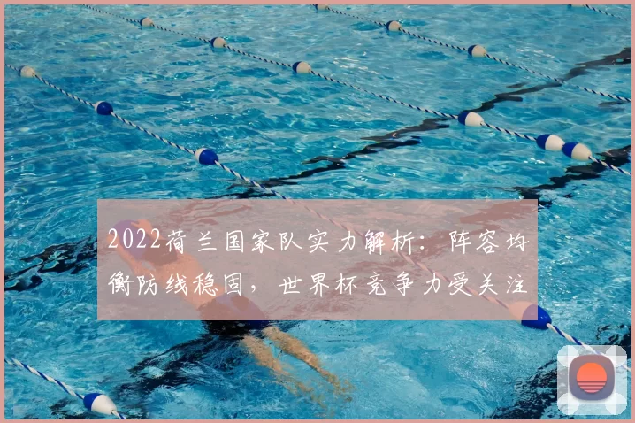 2022荷兰国家队实力解析：阵容均衡防线稳固，世界杯竞争力受关注